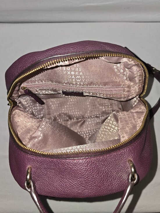 kate spade mini nicole larchmont avenue backpack Studded Leather Backpack, Warm Beige Fashion New Kate Spade Larchmont Avenue